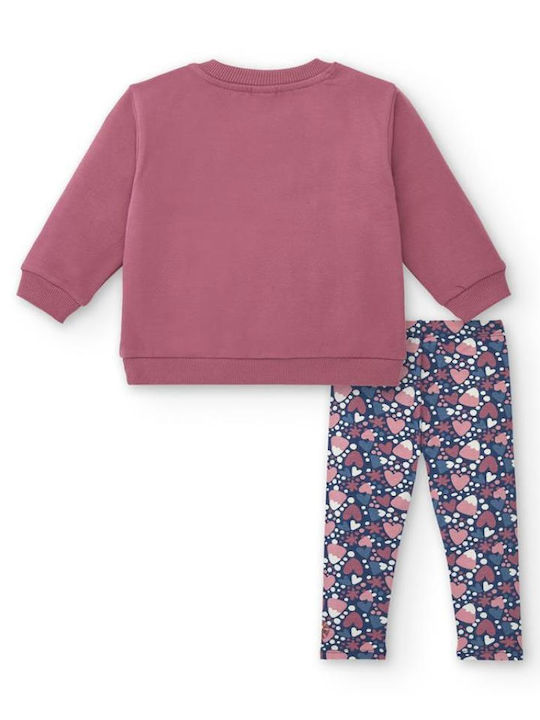 Tuc Tuc Kids Sweatpants Set Pink 11379383