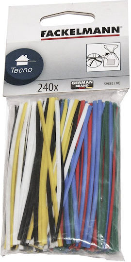Fackelmann Kunststoffbeschichteter Draht 9cm Set 240 Stück