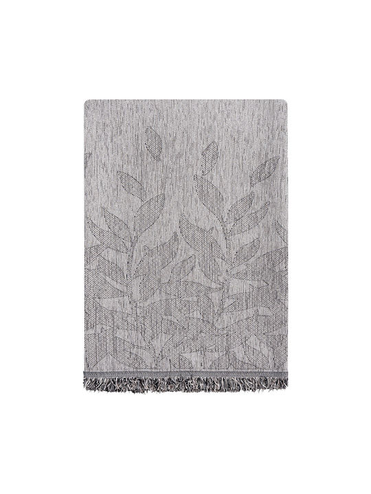 Beauty Home Throws Set 2 pcs 8632 Grey