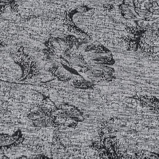 Beauty Home Σετ Ριχτάρια 2τμχ Chenille Σκούρο Γκρί