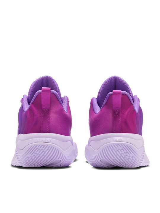 Giannis Immortality 4 Kids Sports Shoes Basketball with Laces Purple