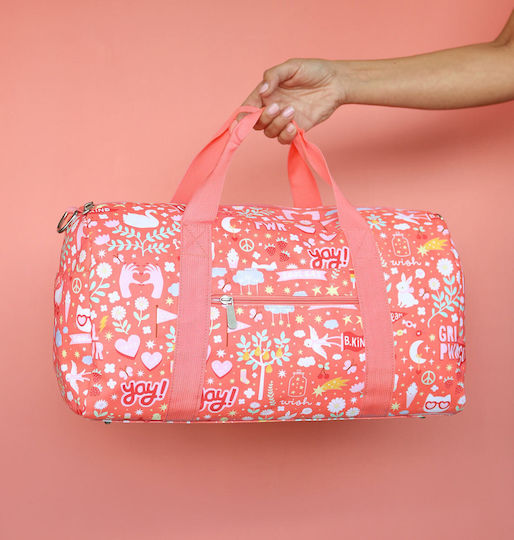 A Little Lovely Company Μικρό Σακίδιο Ταξίδιου Weekend Bag 46x25εκ Fun