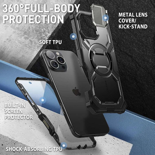 i-Blason Armorbox 360 Full Cover Πλαστικό Μαύρο (iPhone 16 Pro)