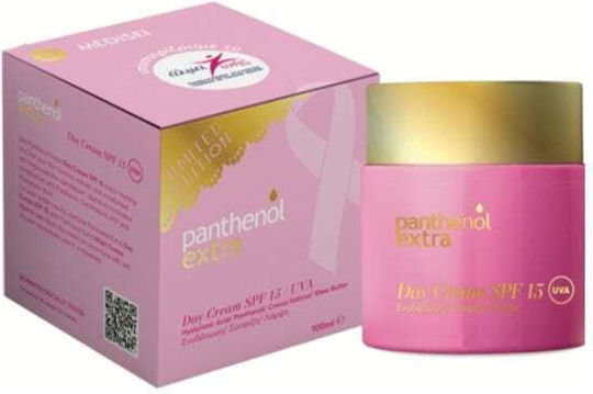 Panthenol Extra Day Κρέμα Προσώπου Ημέρας με SPF15 για Ενυδάτωση & Λάμψη με Υαλουρονικό Οξύ 100ml