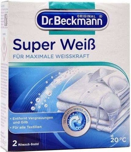 Dr Beckmann Bleach in Powder 40gr 2pcs