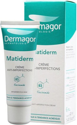 Dermagor Matiderm Κρέμα Προσώπου Ημέρας 40ml