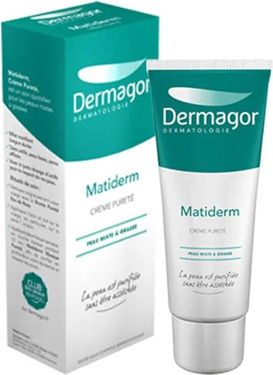 Dermagor Matiderm Κρέμα Προσώπου Ημέρας κατά των Ατελειών & της Ακμής με Νιασιναμίδη & Aloe Vera 40ml