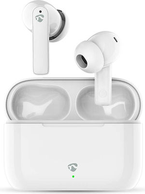 Nedis HPBT2425WT In-ear Bluetooth Handsfree Earphones with Charging Case Whitά