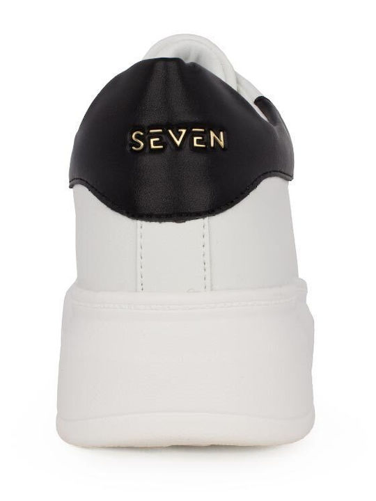 Seven Γυναικεία Sneakers White / Black