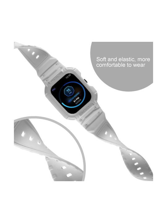 Curea Silicon Gri (Amazfit GTS 4)
