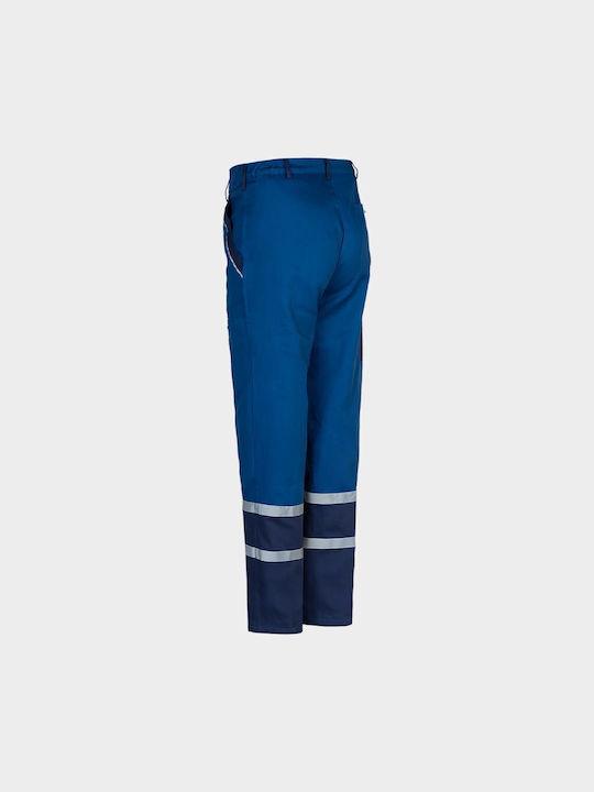 Stenso Collins Summer Work Trousers Light Blue made of Cotton