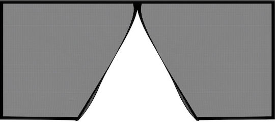 Vevor Pet Friendly Mosquito Net Door with Velcro Magnetic Clasp 213x488cm