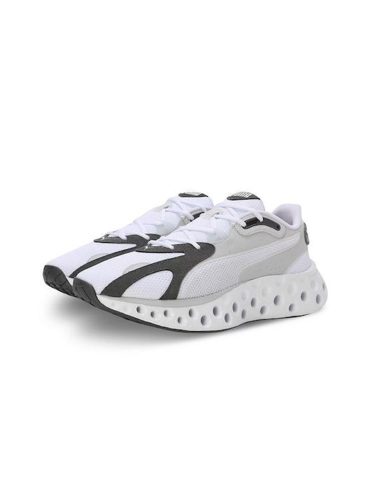 Softride Frequence Sport Shoes Running White - Feather Gray