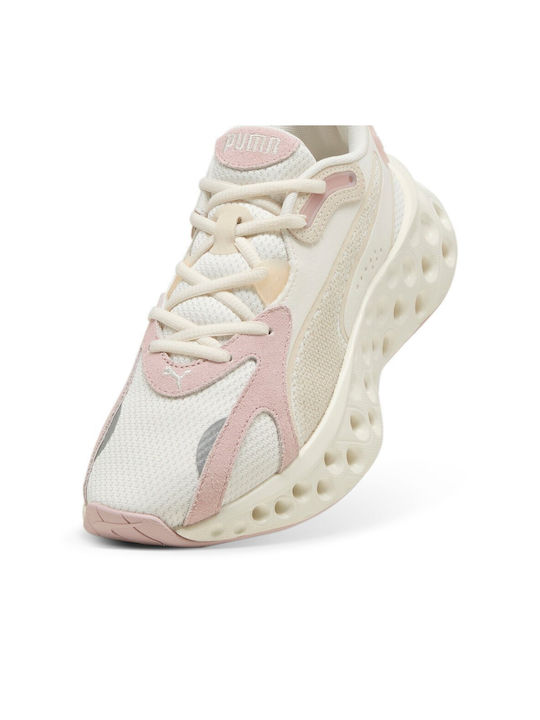 Softride Frequence Sport Shoes Running Beige Pink