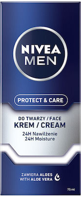 Nivea Men Protect & Care Ενυδατική Ανδρική Κρέμα Προσώπου 75ml