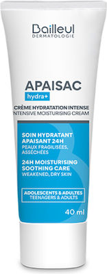 Biorga Apaisac 24h Moisturizing Cream Face 40ml