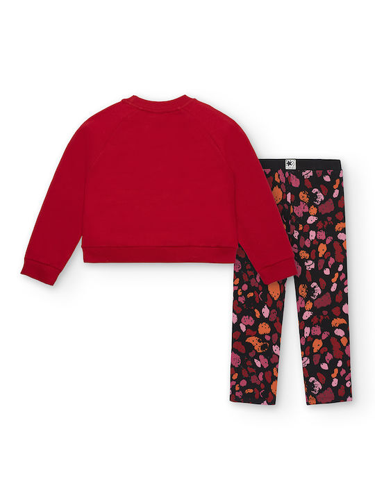 Tuc Tuc Kids Set with Leggings Winter 2pcs Red