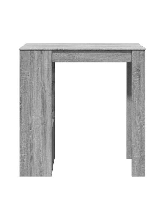 Table Bar Wooden Grey Sonoma 102x50x103.5cm