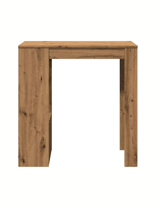 Table Bar Wooden Oak 102x50x103.5cm