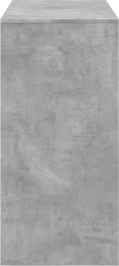Бар Масa Дървена Сива Бетон 102x50x103.5см