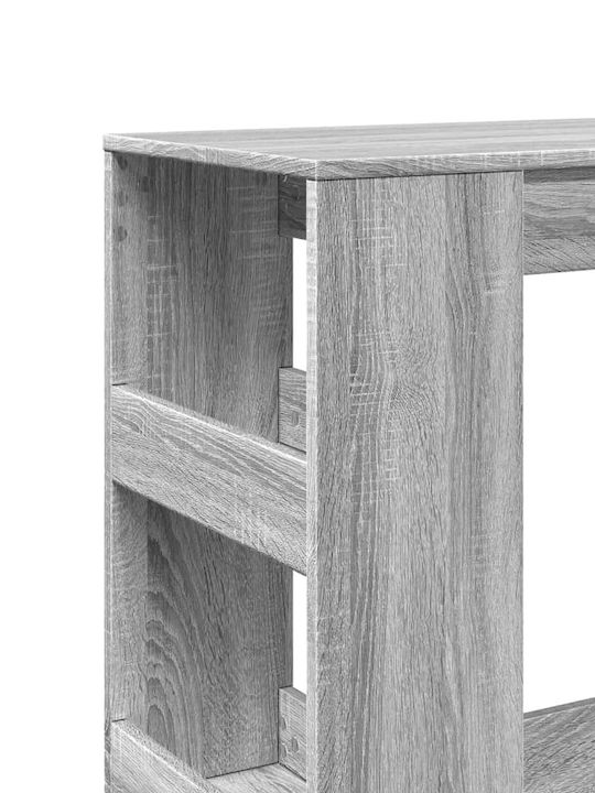 Τραπέζι Μπαρ Ξύλινο Γκρι Sonoma 90x40x103.5εκ.