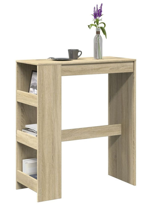 Table Bar Wooden Sonoma Oak 90x40x103.5cm