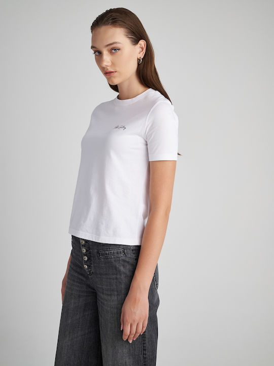 Staff Femeie Tricou White