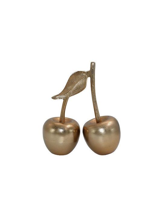 Fylliana Διακοσμητικό Κεράσι Double Cherry από Αλουμίνιο 20x10x22cm