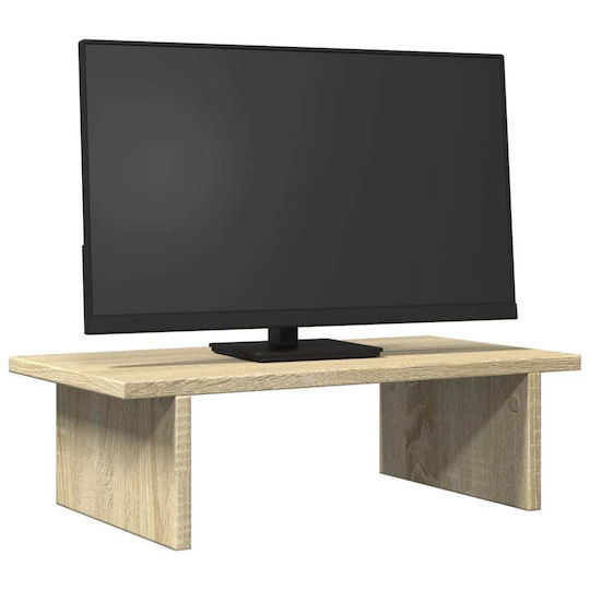 vidaXL Desktop Stand Monitor Sonoma Oak Brown (854699)