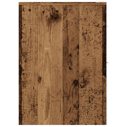 vidaXL Ντουλάπι Μπάνιου 22x44x61.5cm Καφέ