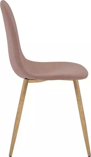 Bella Dining Room Velvet Chair Rotten Apple 43x52x88cm