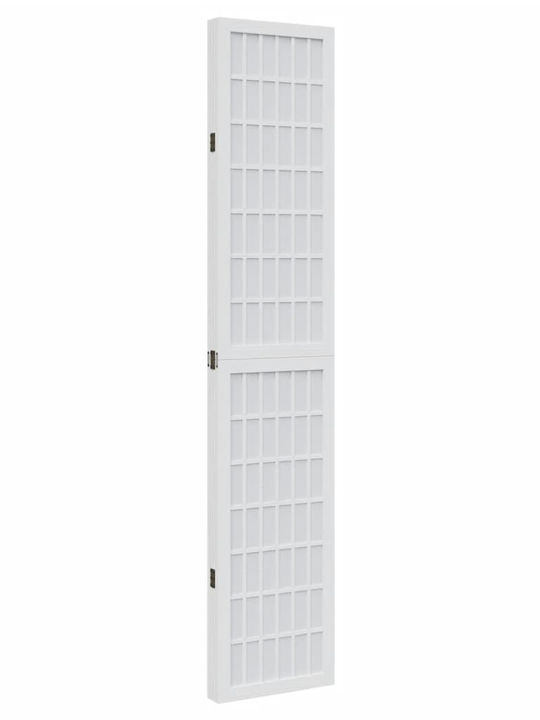 vidaXL Dekorativer Raumteiler Hölzernes mit 4 Paneelen 140x200cm
