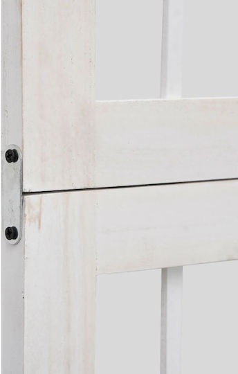vidaXL Decorative Room Divider Wooden with 3 Panels 105x180cm