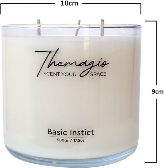 Themagio Αρωματικό Κερί Σόγιας Basic Instict 500gr 77250