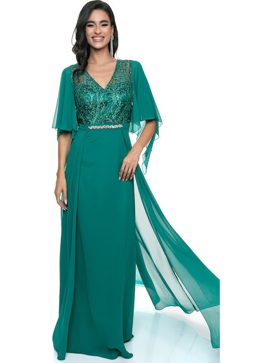 Maxi Dress for Wedding Christening Romantic