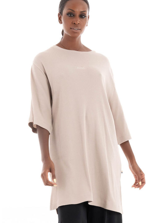 Hugo Boss T-Shirt Dress Beige