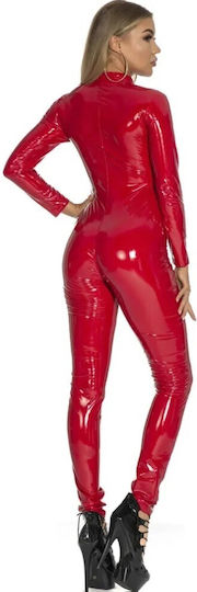 Kinksters Ganzkörper-Overall Rot