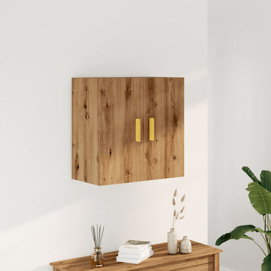 vidaXL Bathroom Cabinet L60xW31xH60cm Oak