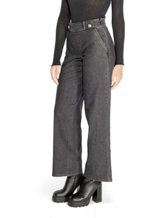 Jacqueline De Yong Women's Jean Trousers Black