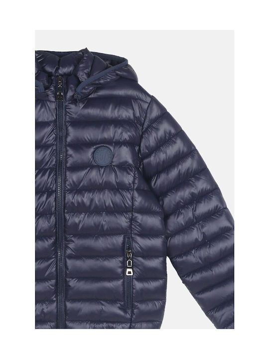 Joyce Kids Quilted Jacket Blue