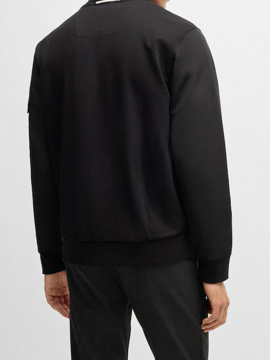 Hugo Boss Men's Sweatshirt Jacket black