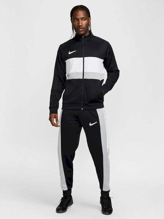 Academy Men's Cardigan with Hood Black