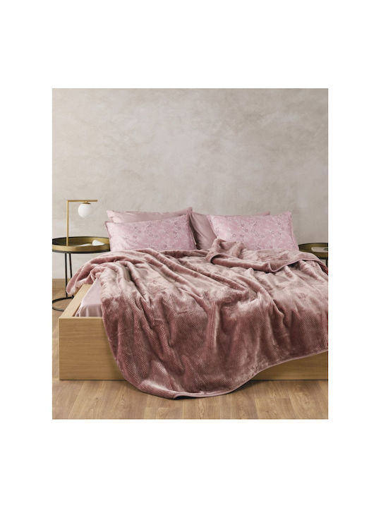 Kentia Bella Blanket Velvet Queen 220x240cm. 20