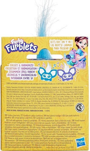 Hasbro Plush Furby Furblet with Sound Dah Tee for 6+ Years 5 cm
