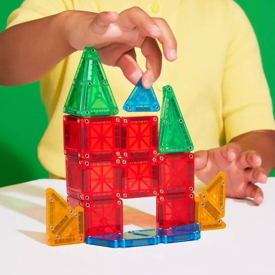 Magna-Tiles Магнитна построителна игра Micromags Travel Set за деца на възраст 3++ години