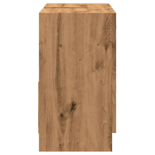 vidaXL Schrank Waschtisch ohne Waschbecken L63xB30xH54cm Coffee