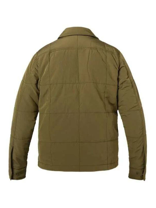 Fred Perry Ανδρικό Μπουφάν Puffer Green