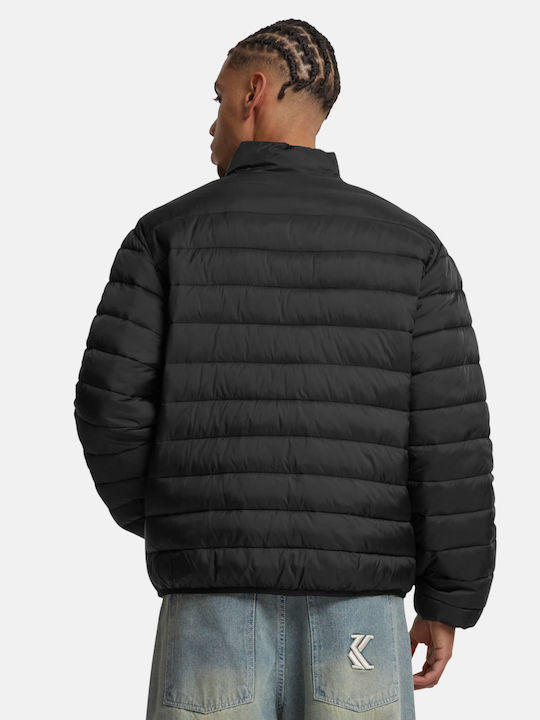 Patch Jacket Puffer Black