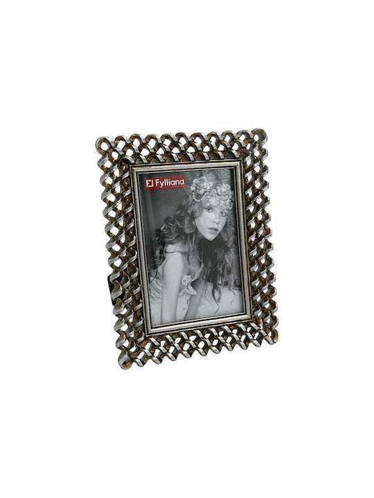 Fylliana Fl22950 Frame Plastic 10cmx15cm with Silver Frame