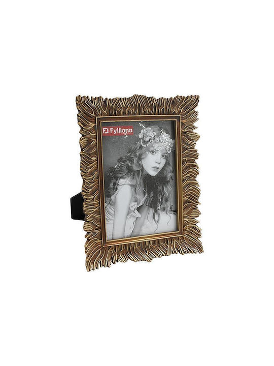 Fylliana Fl21595 Frame Plastic 13cmx18cm with Gold Frame